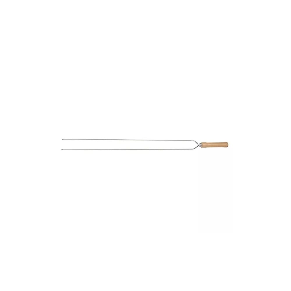Espeto para Churrasco Mor Duplo 65cm 7896020632078 - imagem 1