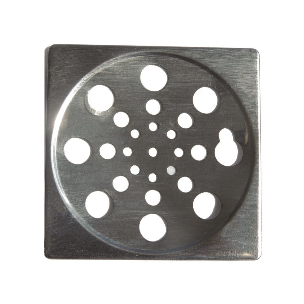 Grelha Inox Overtime Quadrada 10cm Fixa| 67.0003