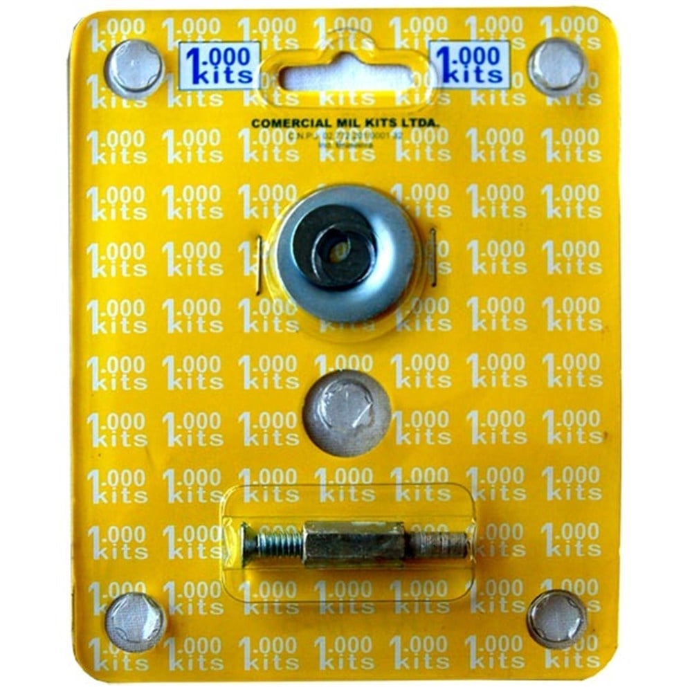Adaptador Disco de Borracha 1/4" Milkits Cartela 1 Peça | M5