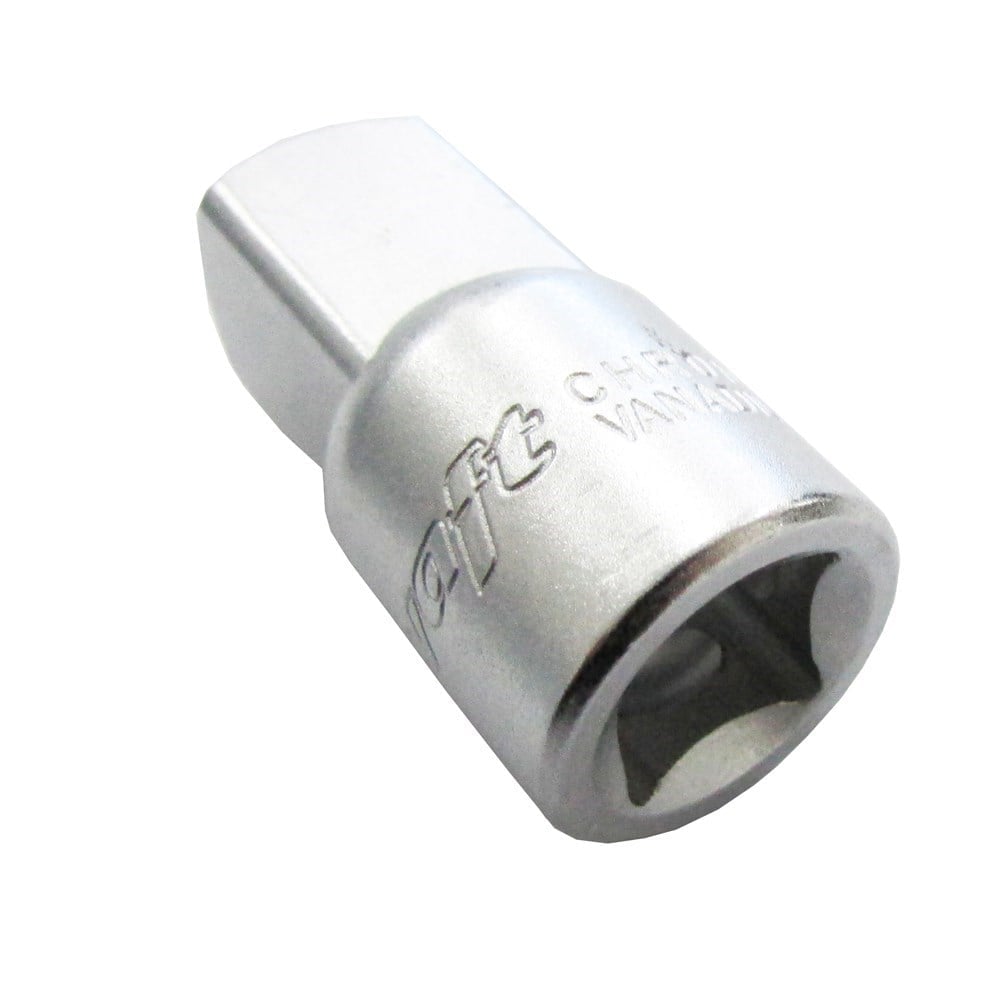 Adaptador Soquete Estriado Waft Cromo Vanadium 3/8 Fêmea X 1/2 Macho | 6322