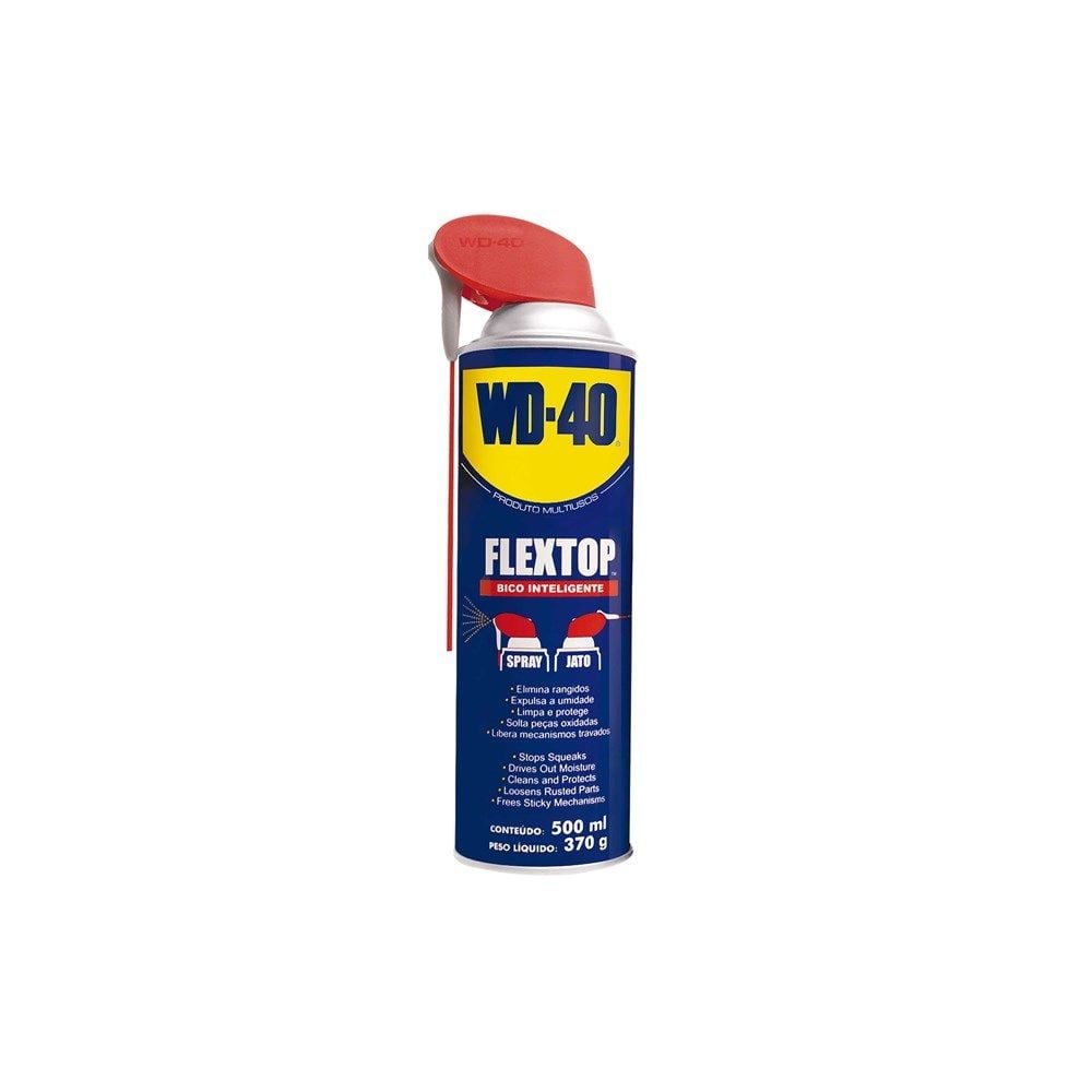Óleo Lubrificante WD-40 Flex Top 500ml/370g | 340847 - imagem 1