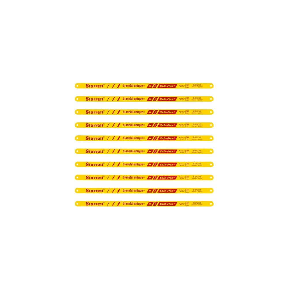 Serra Aço Rápido Starrett 32D 300mm x 13mm com 10 Peças | KRS1232-10